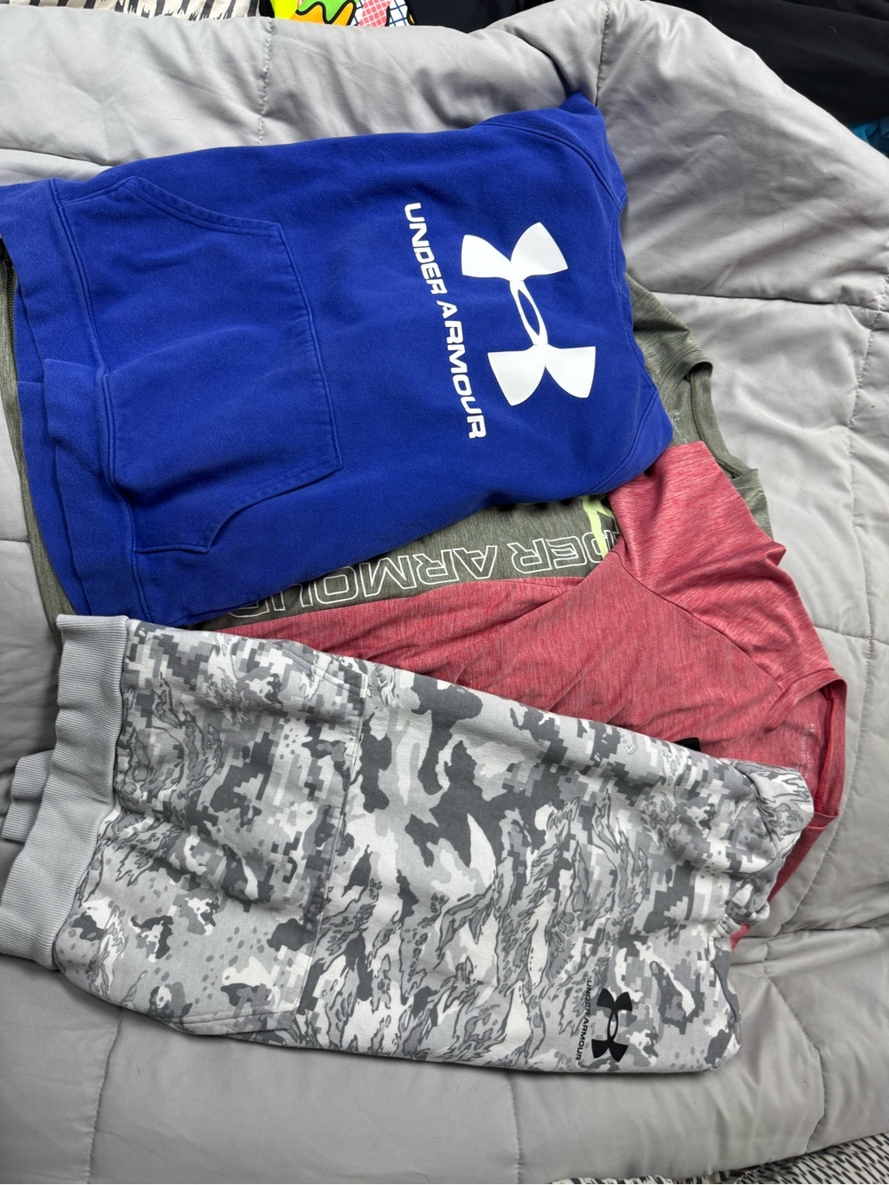 YXL shirt bundle sweatshirts and Tshirts